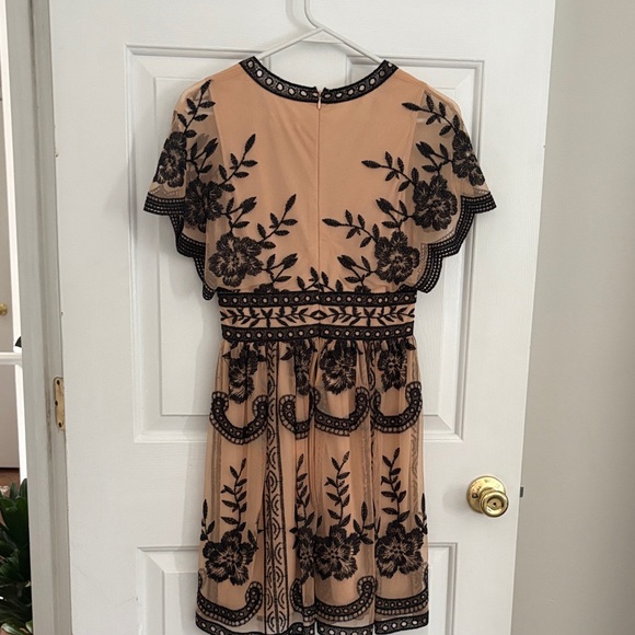 Altar'd State Black Floral Midi Dress - Picture 3 of 4